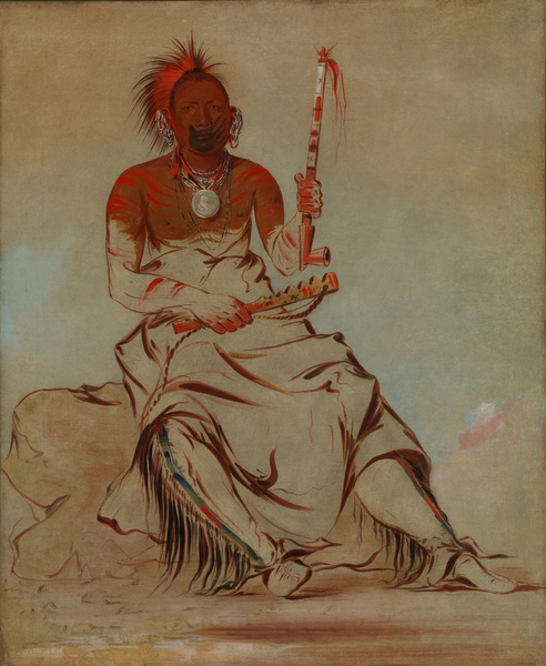 Te-Ah’-Ke-Ra-Lée-Re-Coo The Cheyenne a Republican Pawnee 1832 Print