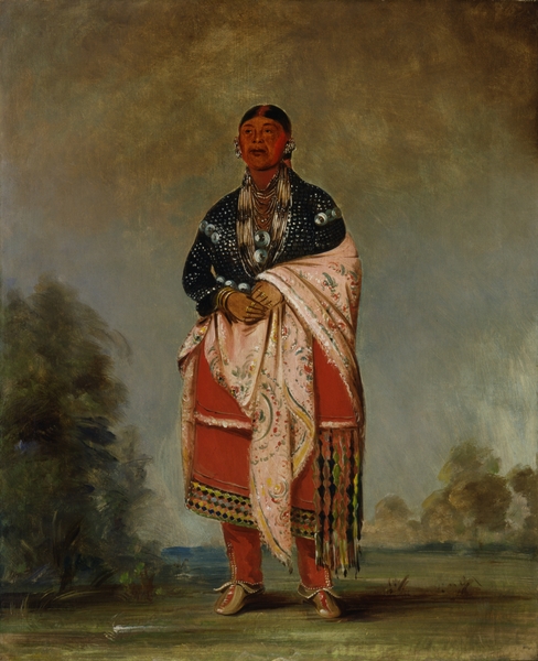 Wife of Kee-O-Kúk 1835 Print