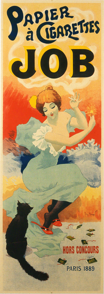 Papier À Cigarettes Job 1894 Posters by Georges Meunier Print