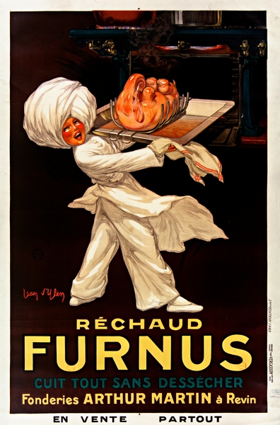 Réchaud Furnus cuit tout sans dessécher 1926 by Jean dYlen Poster Print