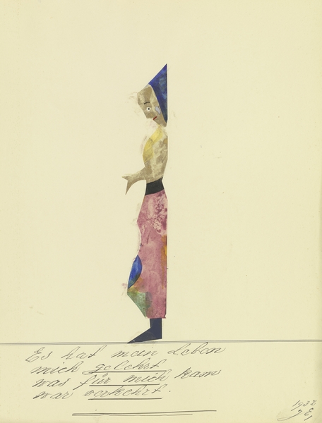 ‘Es hat mein Leben mich gelehrt …’ 1932  My Pictures Become Wilder and Wilder By John Elsas Print