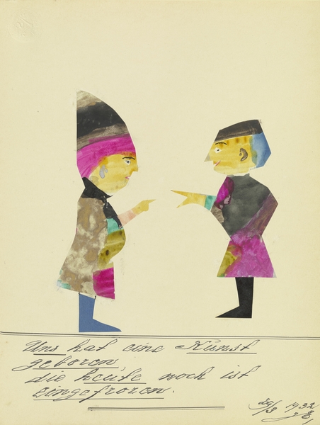 ‘Uns hat eine Kunst geboren …’ 1932  My Pictures Become Wilder and Wilder By John Elsas Print