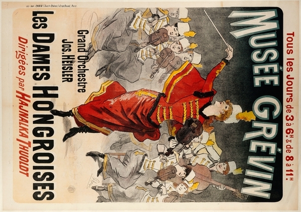Les Dames Hongroise 1888 Poster by Jules Chéret Print