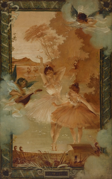 Ballerinas Figurative Poster by Jules Chéret Print