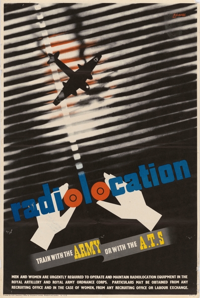 Radiolocation – Train with the Army or with the A.T.S. Print