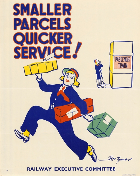 Smaller Parcels Quicker Service! Print