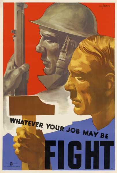 Whatever Your Job May Be Fight Print