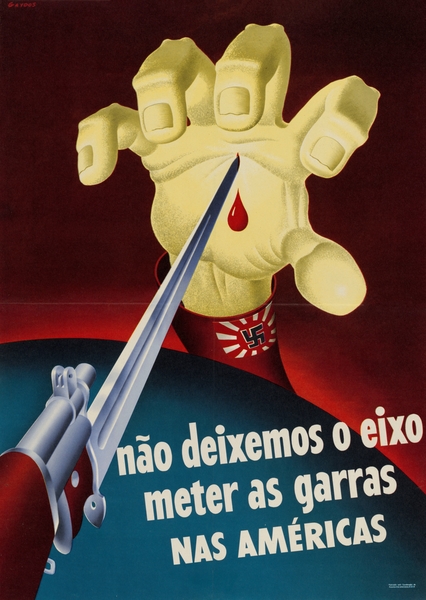 Nao Deixemos o Eixo Meter as Garras nas Américas Print