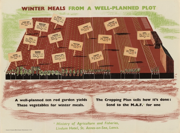 Winter Meals from a Well-Planned Plot Print