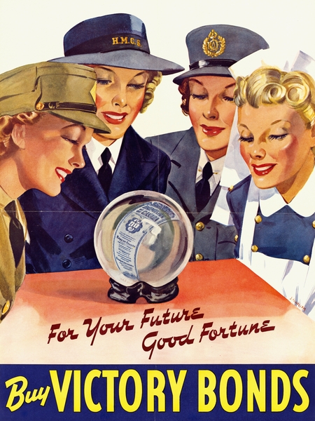 For Your Future Good Fortune – Buy Victory Bonds Print