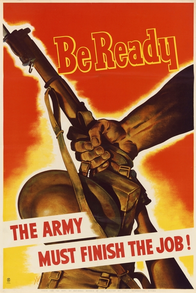 Be Ready – The Army Must Finish the Job!  Print