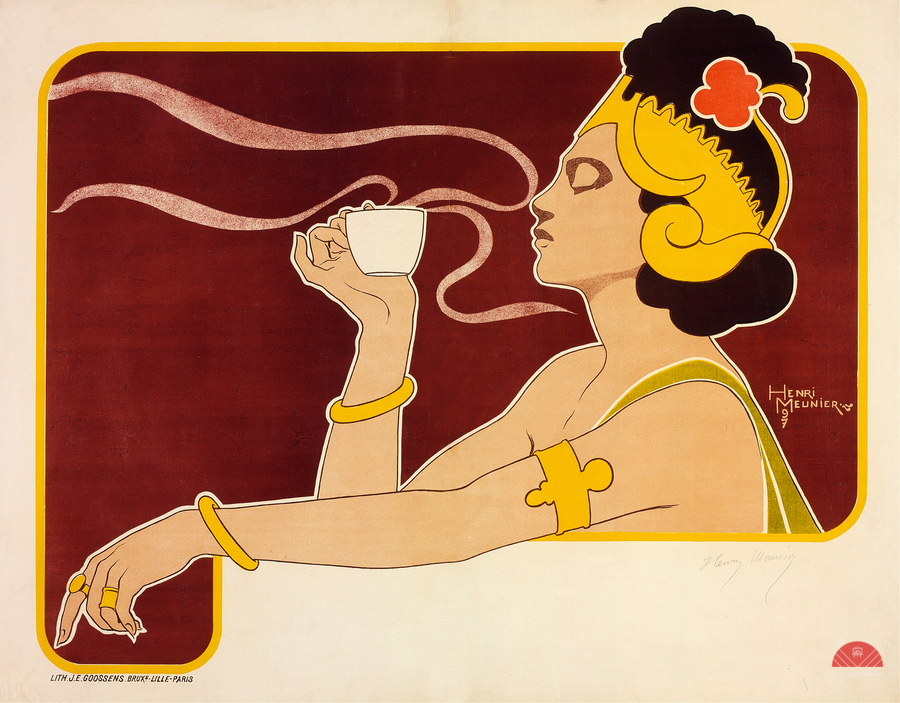 Rajah Henri 1897 Illustration by Georges Meunier  Print