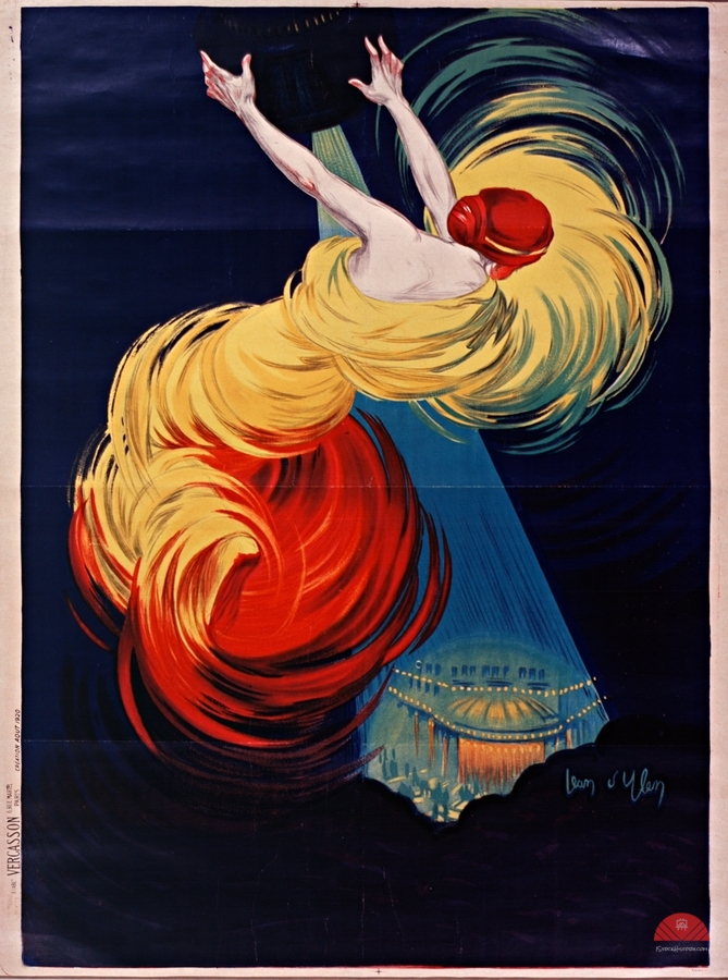 Danse de Moscou 1920 by Jean dYlen Poster  Print