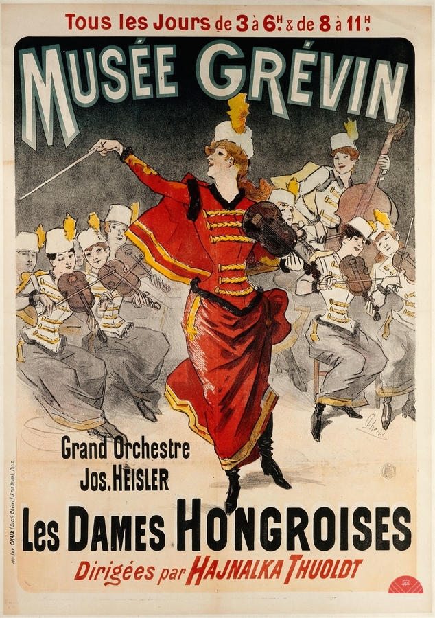 Les Dames Hongroise 1888 Poster by Jules Chéret  Print