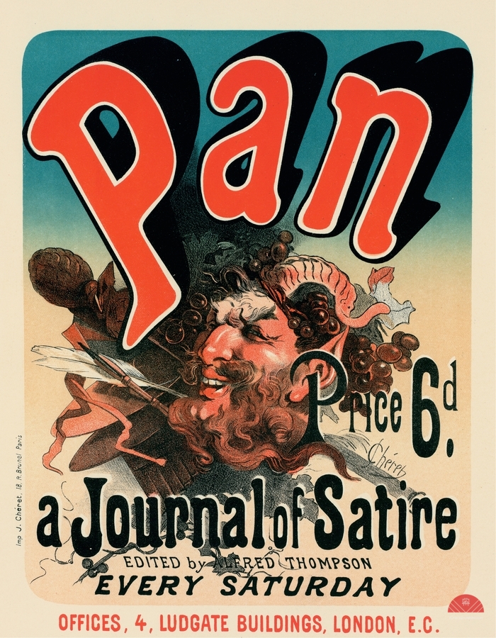 Pan 1898 Poster by Jules Chéret  Print