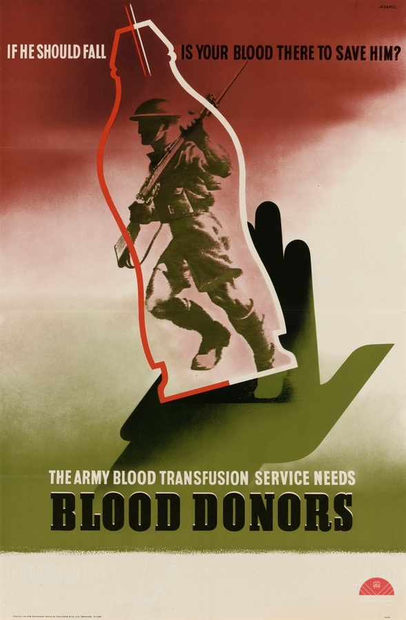 The Army Blood Transfusion Service Needs Blood Donors  Print