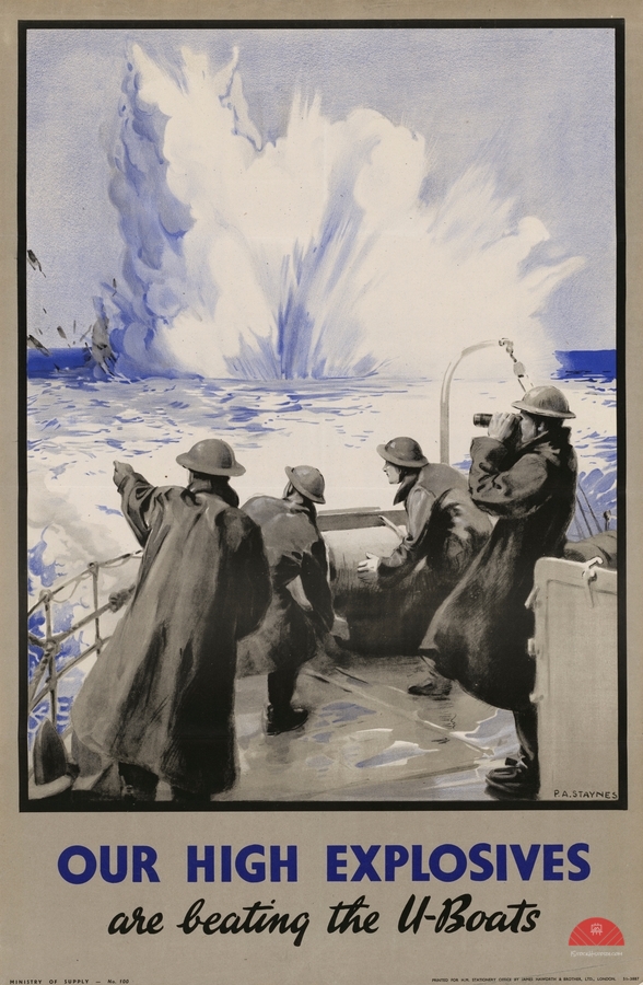 Our High Explosives are Beating the U-Boats   Print