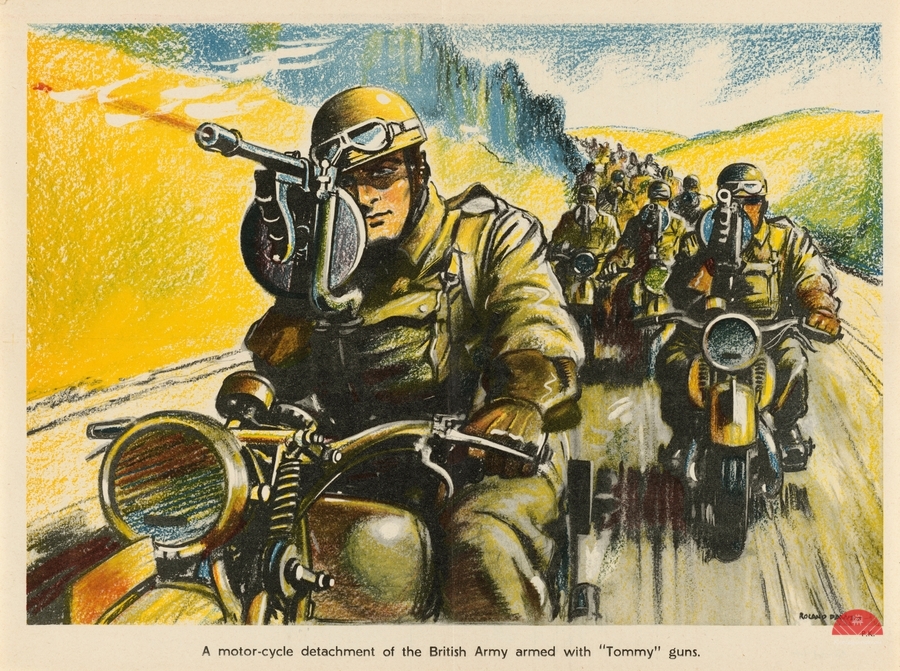 ‘Hurricanes’ of the Royal Air Force Cooperating with the Russian Air Force – Back Them Up!  Print