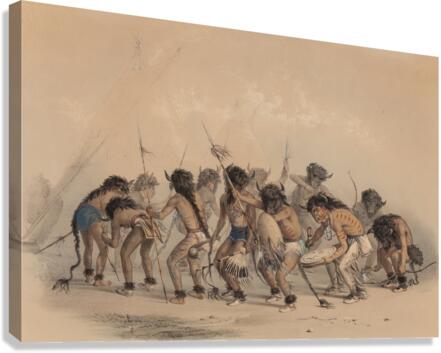 Buffalo Dance Canvas Print