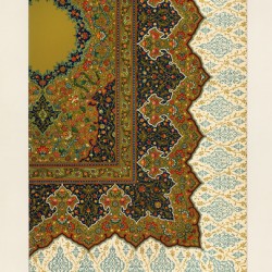 Indo-Persian pattern. 1888 edition Lornement Polychrome by Albert Racine 1825–1893.