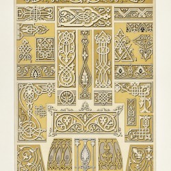 Russian pattern. 1888 edition Lornement Polychrome by Albert Racine 1825–1893.