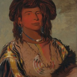 Ha-wón-je-tah One Horn Head Chief of the Miniconjou Tribe