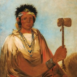 Men-Són-Se-Ah Left Hand a Warrior 1830