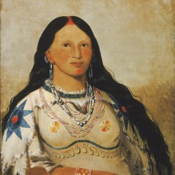 Mi-Néek-Ee-Súnk-Te-Ka Mink a Beautiful Girl 1832