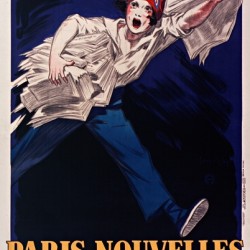 Paris-Nouvelles le grand quotidien de Midi 1931 by Jean dYlen Poster