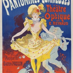Pantomimes lumineuses 1892 Poster by Jules Chéret