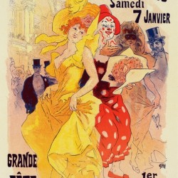Bals De L’opéra En 1899 1899 Poster by Jules Chéret