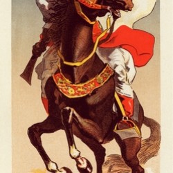 Exhibition D’arabes Du Sahara 1899 Poster by Jules Chéret