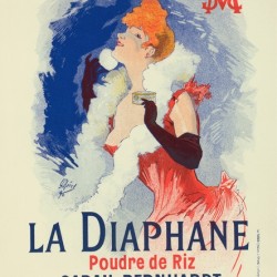 La Diaphane 1898 Poster by Jules Chéret