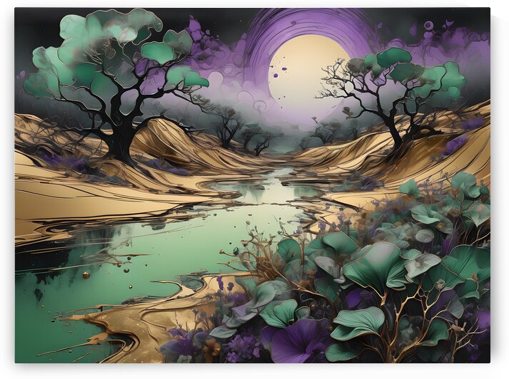 A Luxurious  Golden Brown Valley By ISHISH by IStockHistory com