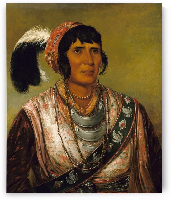 Os-Ce-O-Lá The Black Drink a Warrior of Great Distinction 1838 by IStockHistory com