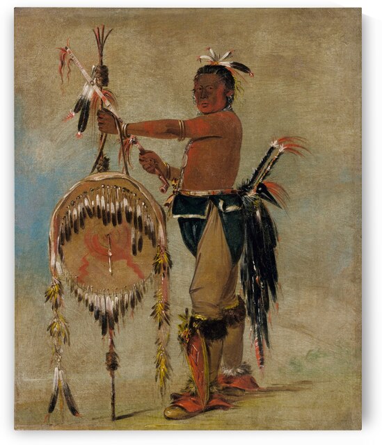 Pash-Ee-Pa-Hó Little Stabbing Chief a Venerable Sauk Chief 1835 by IStockHistory com