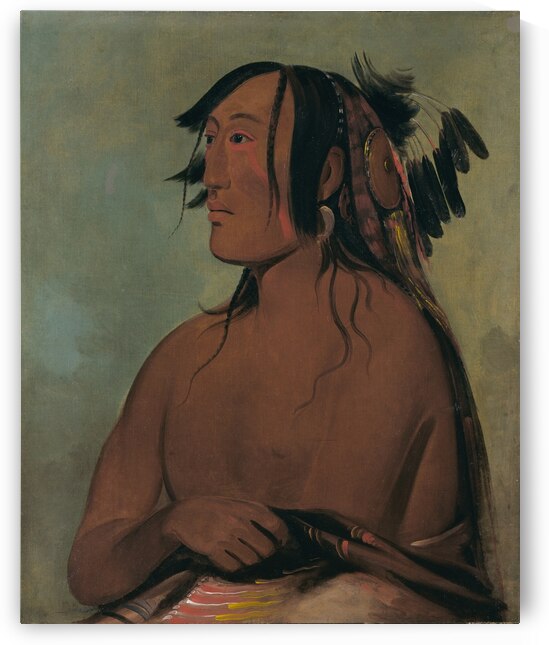 Pa-Ris-Ka-Roó-Pa Two Crows The Younger 1832 by IStockHistory com