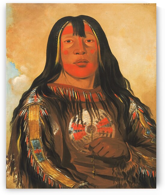 Peh-Tó-Pe-Kiss Eagle’s Ribs a Piegan Chief 1832 by IStockHistory com