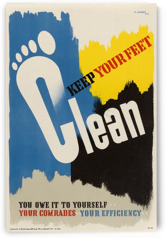 Keep Your Feet Clean by IStockHistory com