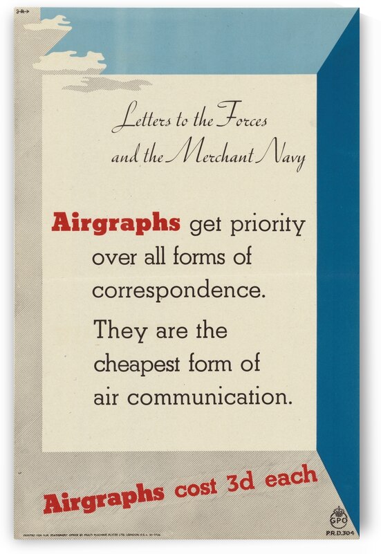 Letters to the Forces and the Merchant Navy by IStockHistory com