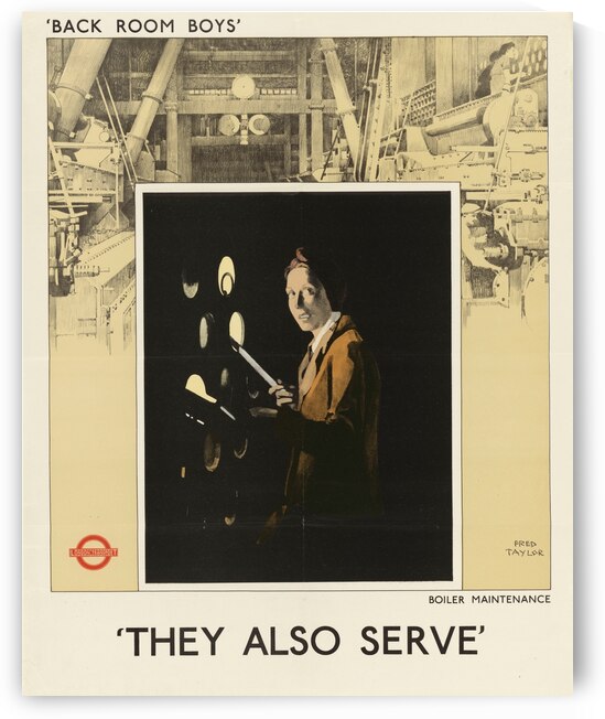 Back Room Boys’ They Also Serve – Boiler Maintenance by IStockHistory com