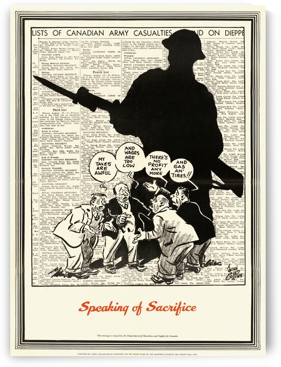 Speaking of Sacrifice by IStockHistory com