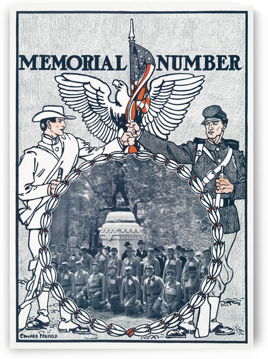 Memorial Number ca. 1890-1907 by Edward Penfield by IStockHistory com