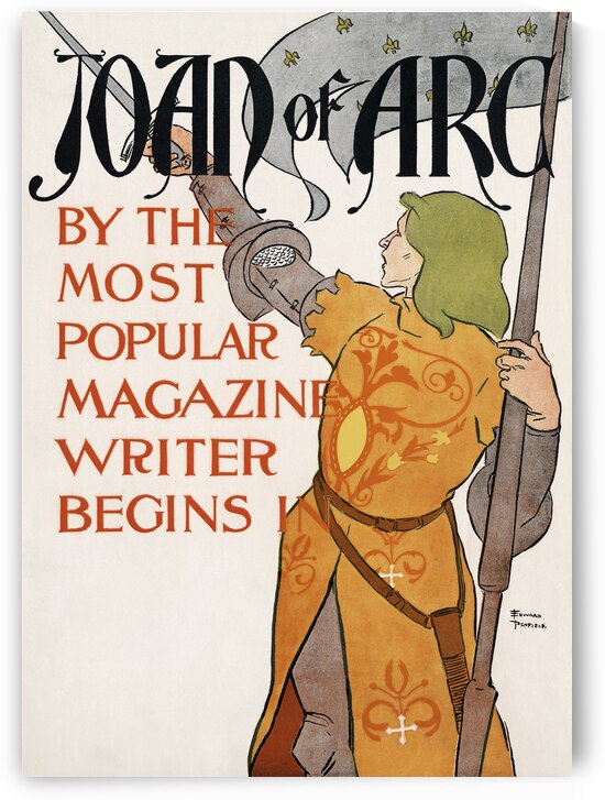 Joan of Arc 1895 by Edward Penfield by IStockHistory com