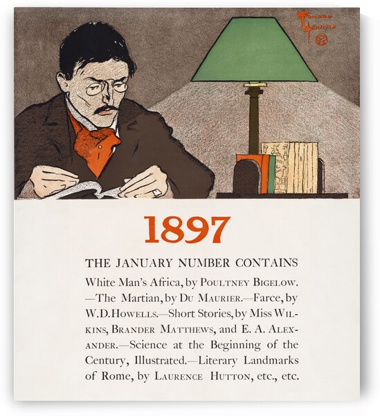 January 1897 by Edward Penfield by IStockHistory com