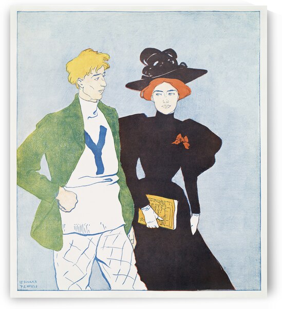 Harpers November 1894 by Edward Penfield by IStockHistory com