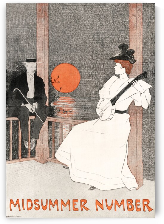 Midsummer Number ca. 1890-1900 by Edward Penfield by IStockHistory com