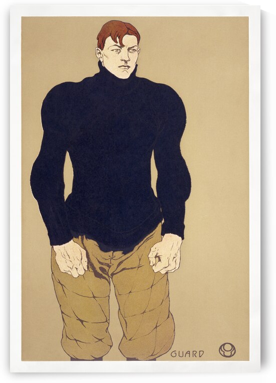 Athlete ca. 1907 by Edward Penfield by IStockHistory com