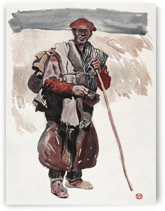 A Spanish tramp 1911 by Edward Penfield by IStockHistory com