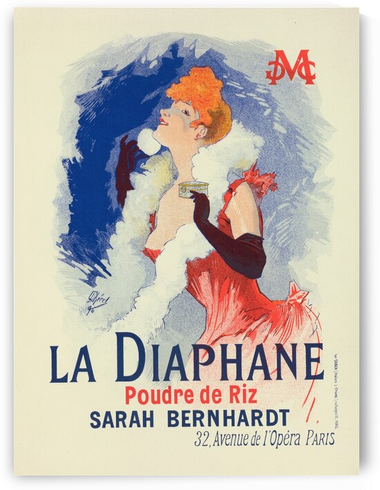 La Diaphane 1898 Poster by Jules Chéret by IStockHistory com